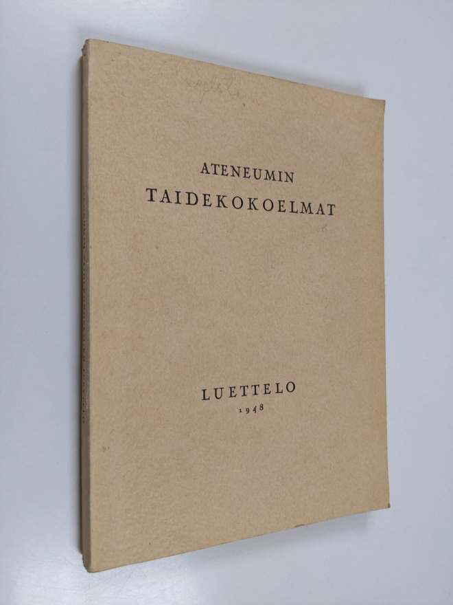 Ateneumin taidekokoelmat : luettelo 1948