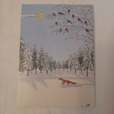 Kettu ja Punatulkut puussa
