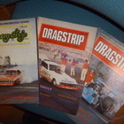 3 kpl DRAGSTRIP lehtiä no:t 1 +2 1979 ja no: 4 1978 (Sis.pk) - pikkukuva 1