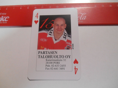ÄSSÄT Pelikortti # Hertta 4 Jari Levonen