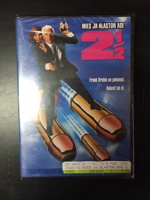 Mies ja alaston ase 2½ DVD (UUSI)