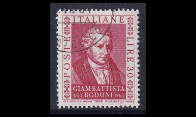 Italia 1163 o Giambattista Bodoni (1964)
