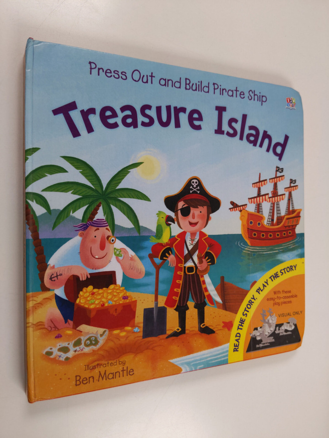 Ben Mantle : Treasure Island : Press Out and Build Pirate...
