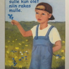 KULKEMATON MAIRE MANNINEN MAALAUS AULIKKI OJALA TEKSTI - pikkukuva 1