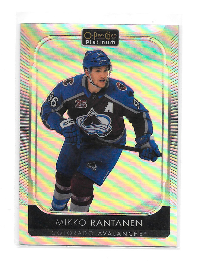 2021-22 O-Pee-Chee Platinum Rainbow #13 Mikko Rantanen