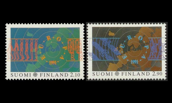 1140-1 ** Europa avaruus (1991)