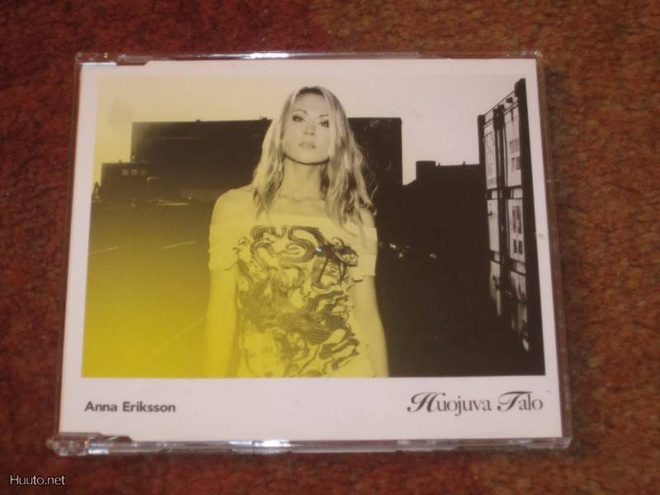 ANNA ERIKSSON - HUOJUVA TALO - CD SINGLE - PROMO