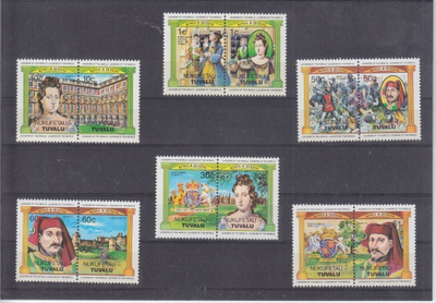 Tuvalu - Nukufetau kuninkaallisia postituoreena