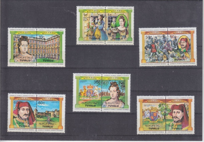 Tuvalu - Nukufetau kuninkaallisia postituoreena