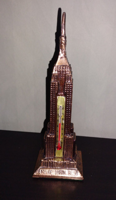 Empire State Building lämpömittari