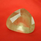 Viistehiottu Libyan Lasi salmiakki 192.00 ct 45x38x27mm +GIR - pikkukuva 1