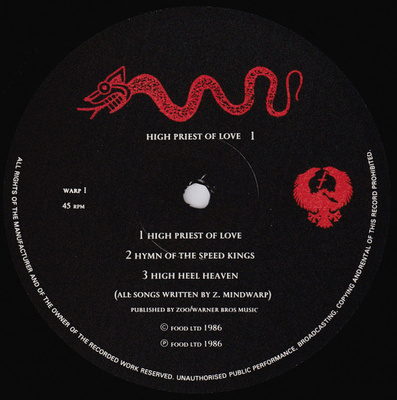 Zodiac Mindwarp & The Love Reaction – High Priest Of Love