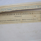 VANHA Rasia Savukehylsyja Viipuri Tupakka Oy 1930-l Täysi - pikkukuva 2
