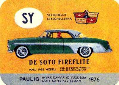 DE SOTO FIREFLITE, Minimoi nro: 510