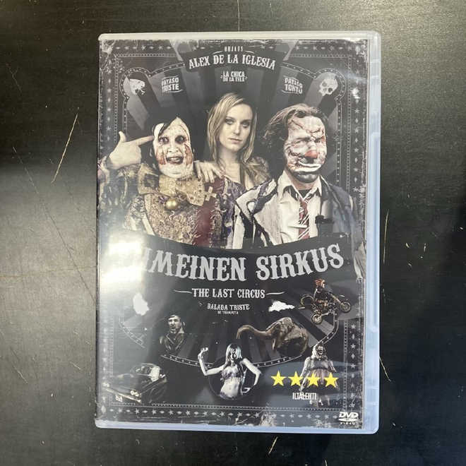 Viimeinen sirkus DVD