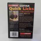 QUICK LICKS 12 BAR COUNTRY ROCK, STYLE: ALBERT LEE UUSI DVD - pikkukuva 2