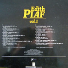 Edith Piaf – Disque D'Or - Vol. 1 - pikkukuva 2