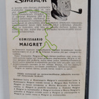 Georges Simenon : Maigret ja matkalaukku - pikkukuva 2