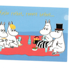 Muumi °"KESÄN retket, rennot hetket...!" -KORTTI / (Karto) - pikkukuva 1