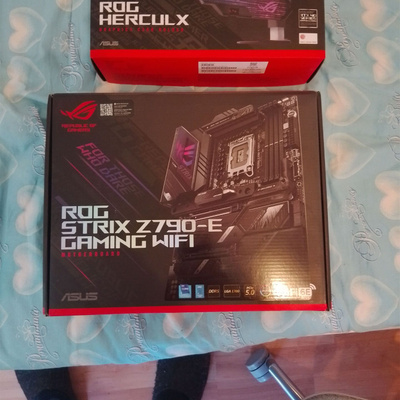 Intel i9-13900KS, ASUS ROG Strix Z790-E Gaming & ROG Herculx