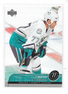 2002-03 Upper Deck #247 Adam Oates Anaheim Ducks