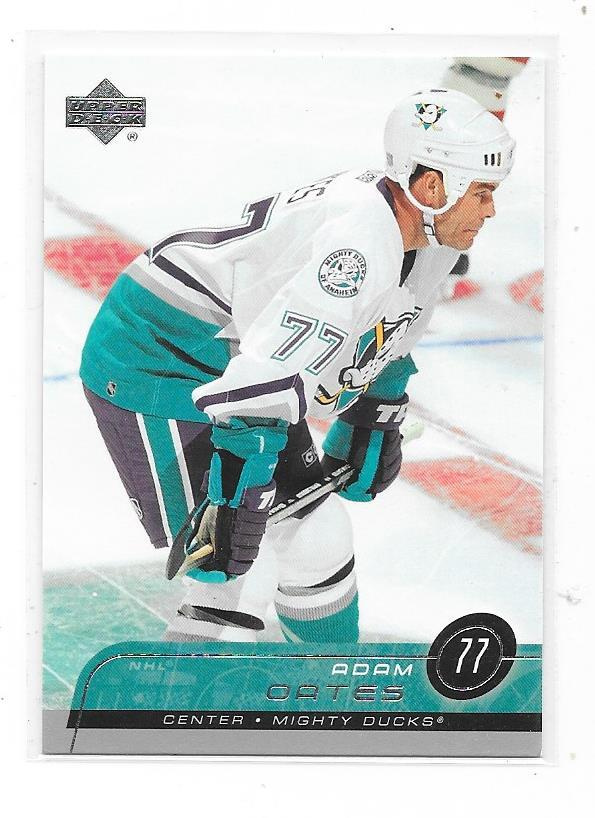 2002-03 Upper Deck #247 Adam Oates Anaheim Ducks