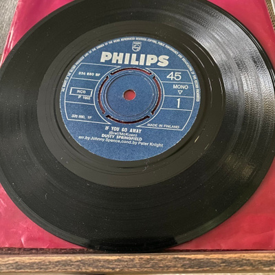 DUSTY SPRINGFIELD: If You Go Away * Bring Him Back* FIN 1968