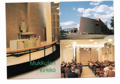 Lahti: Mukkulan kirkko (ulkoa ja sisältä)