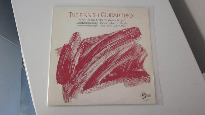 The Finnish Guitar Trio LP 1988 The Finnish Guitar Trio