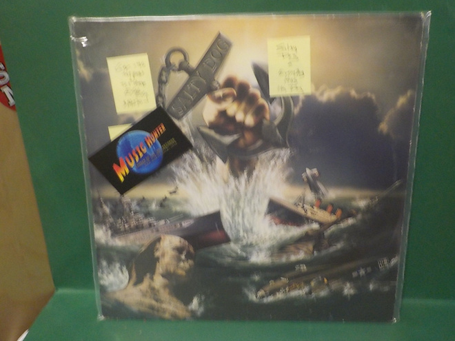 SALTY DOG - EVERY DOG HAS ITS DAY EX+/EX+ SAKSA 1990 LP