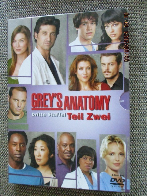 GREY'S ANATOMY (4 x DVD) SEASON THREE