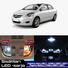 Toyota Vios (XP90) Sisätilan LED-sarja 8-osainen - pikkukuva 1