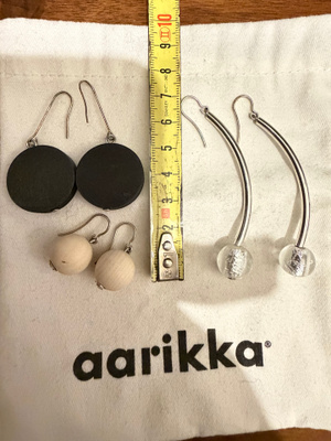 Aarikka korvakoru 3kpl