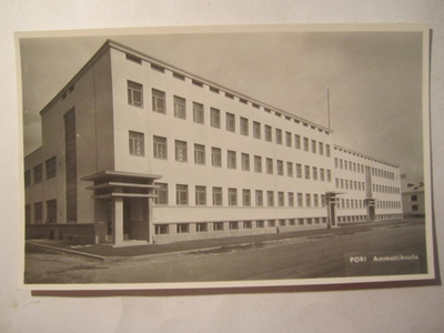 VANHA Postikortti Pori 1950-l Alkup.Mallikappale