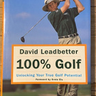 DAVID LEADBETTER 100% GOLF,  Foreword by Ernie Els - pikkukuva 1
