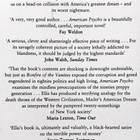 Bret Easton Ellis : American Psycho - pikkukuva 2