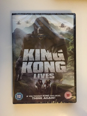 King Kong Lives (DVD) Linda Hamilton (1986) UUSI