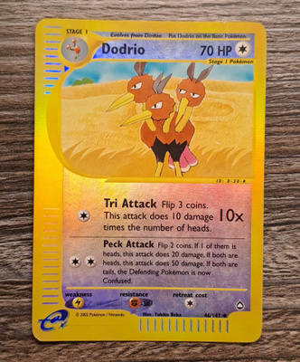 Dodrio aquapolis reverse holo!