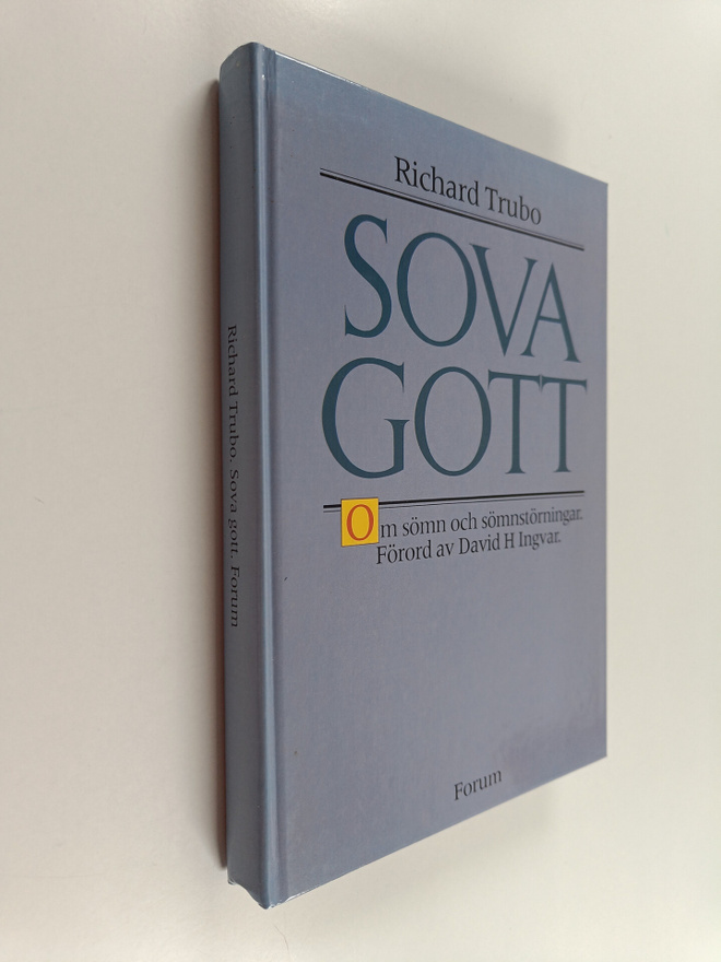 Richard Trubo : Sova gott : om sömn och sömnstörningar