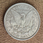 USA 1889 Morgan dollari - hopeaa - pikkukuva 2