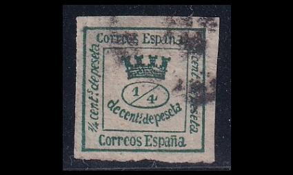 Espanja 124 o Sanomalehtimerkki (1873)