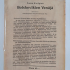 Anton Karlgren : Bolshevikien Venäjä - pikkukuva 2