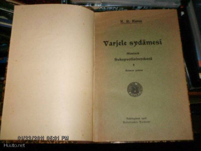 Varjele Sydämesi -Mietelmiä sukupuolisiveydestä 1908 *Sis.pk