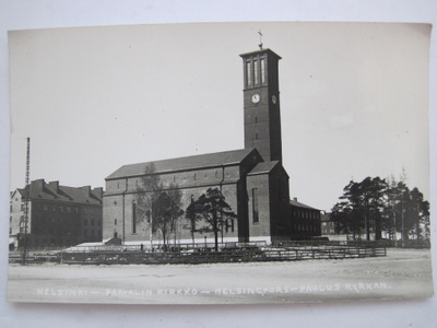 VANHA Valokuva Postikortti Helsinki 1920-l