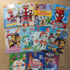 Puuha- ja värityskirjoja (PAW Patrol, Spider-Man) + taskarit - pikkukuva 1