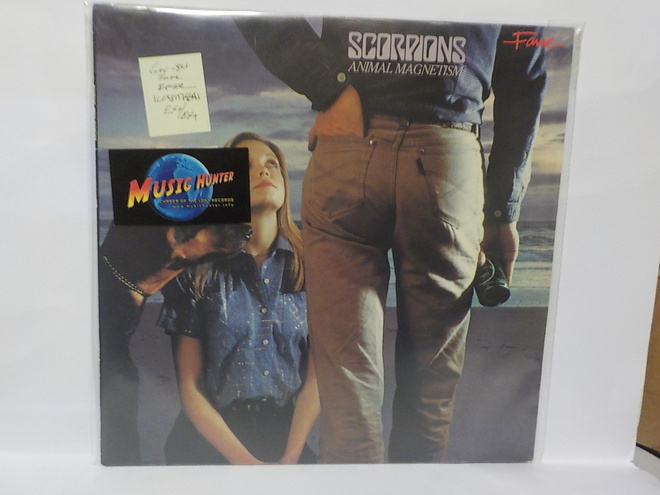 SCORPIONS - ANIMAL MAGNETISM EX+/EX+ LP