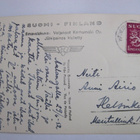 VANHA Postikortti Hämeenlinna 1952 Karhumäki - pikkukuva 2