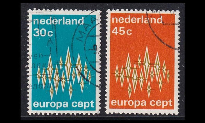 Alankomaat 987-8 o Europa (1972)