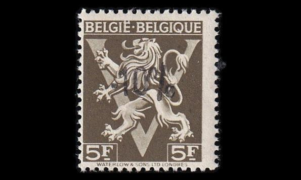 Belgia 747_I ** Vaakuna 5 Fr -10% (1946)