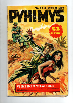 Pyhimys n:o 12 1976 Viimeinen tilaisuus/ Vain jäljet jää/ Ha
